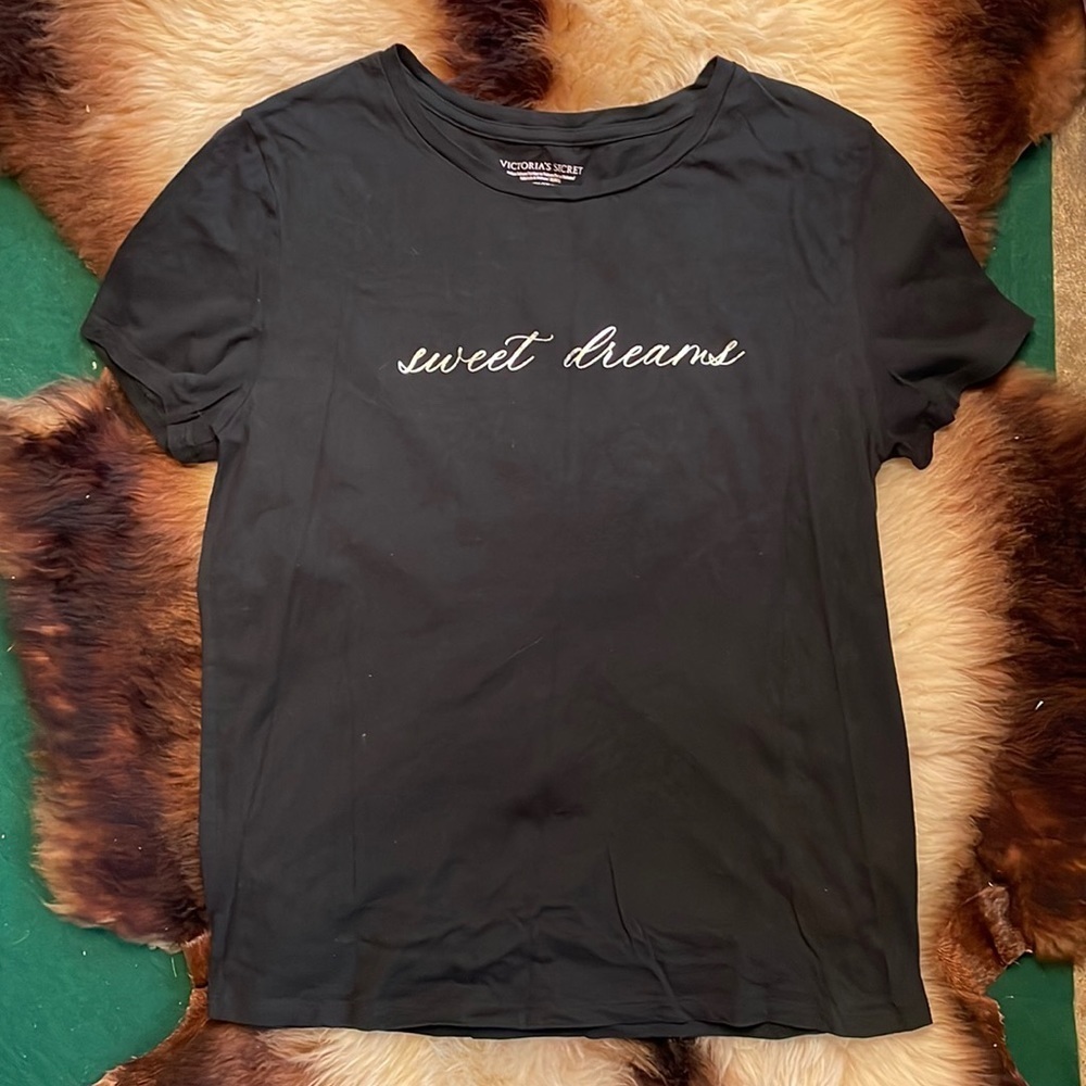 Victoria’s Secret Black Sleep T Shirt